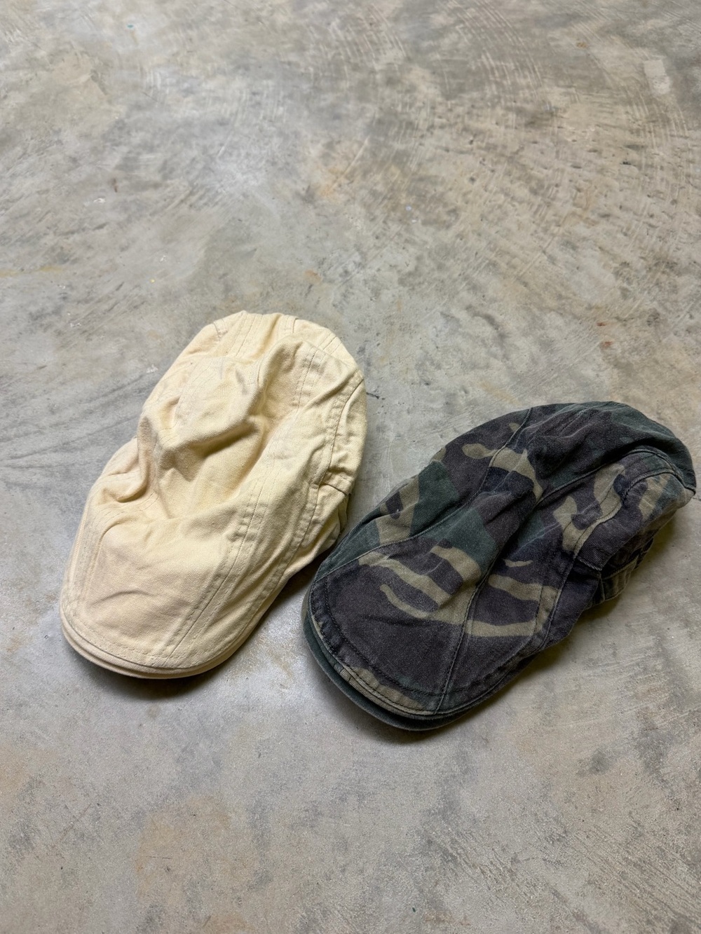 Canvas cotton flat cap hats
